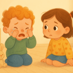 Mathilda und der Feuerdelphin – Illustration