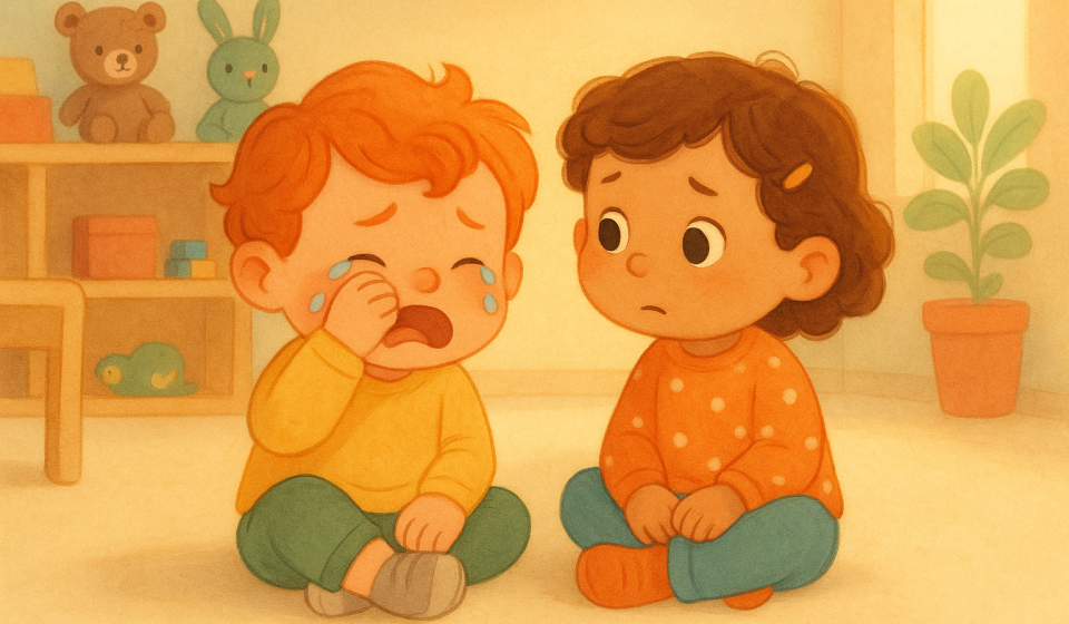 Mila und der neue Mitschüler – Illustration