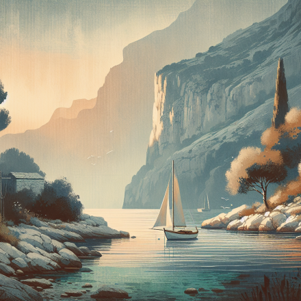 Zehn Tage auf dem Segelboot – Illustration