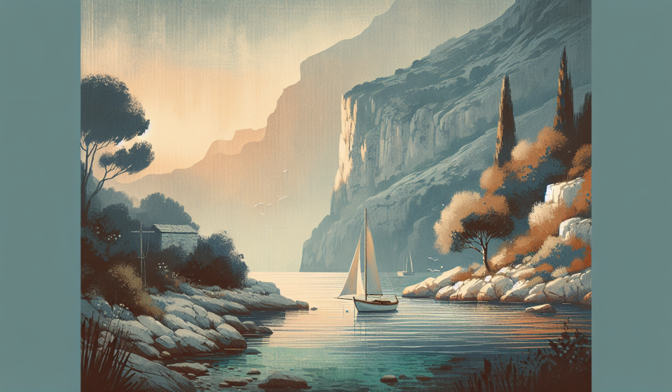 Zehn Tage auf dem Segelboot – Illustration