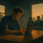 Der heißeste Pitch des Jahres – Illustration