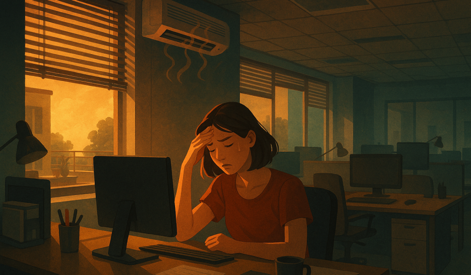 Klimaanlage kaputt – Illustration