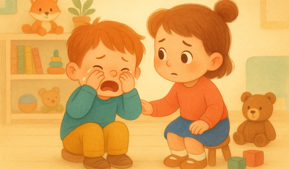 Sommerfee Nila schläft zu lange – Illustration