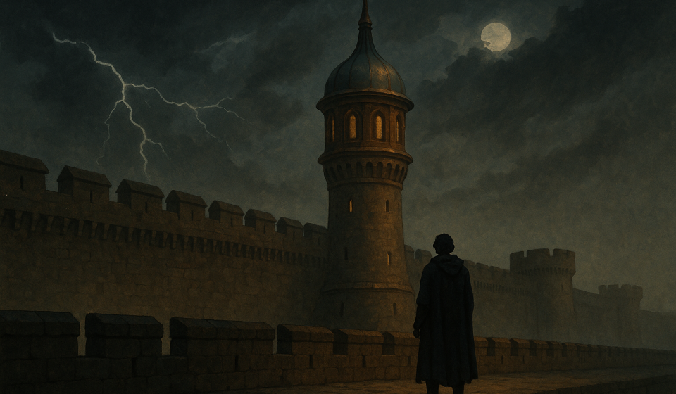 Das aufgehaltene Gewitter – Illustration