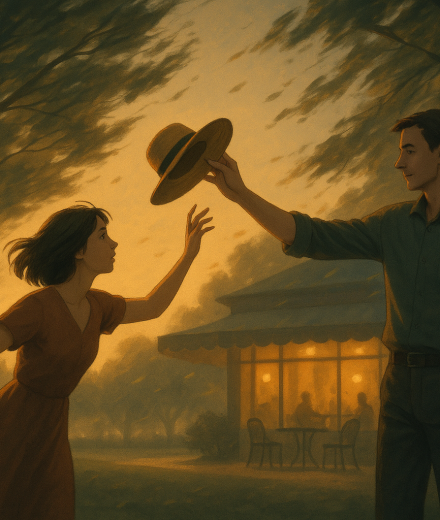 Der Wind zwischen uns – Illustration