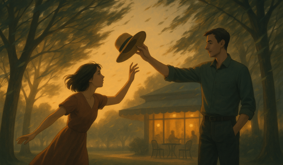 Der Wind zwischen uns – Illustration