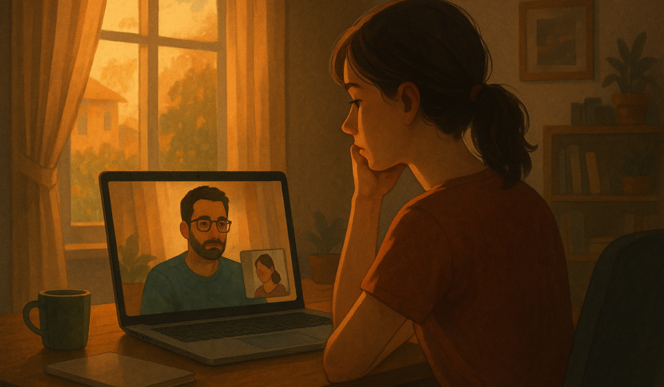 Homeoffice ohne AC – Illustration