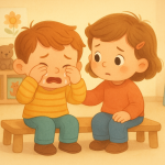 Quaki wartet auf sein Wetter Nuss und der Gewitterwind – Illustration