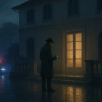 Tod im Gewitter – Illustration