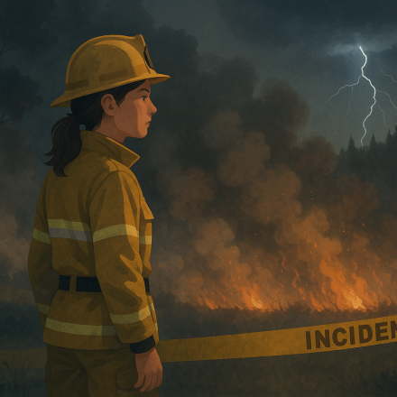 Zwei Brände – Illustration