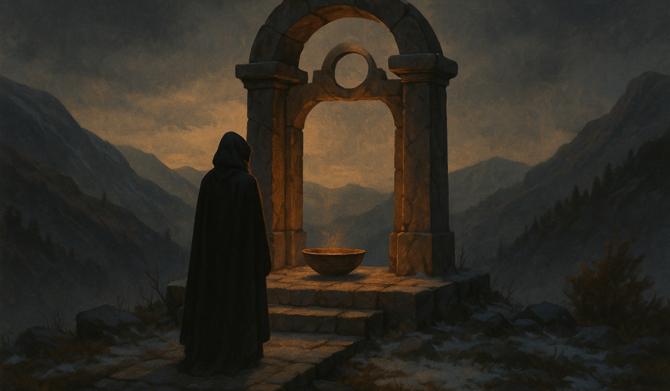 Das Orakel des ersten Frosts – Illustration