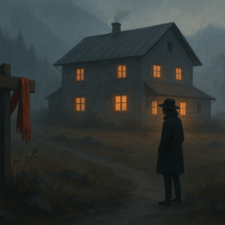 Der Wanderer, der nicht ankam – Illustration