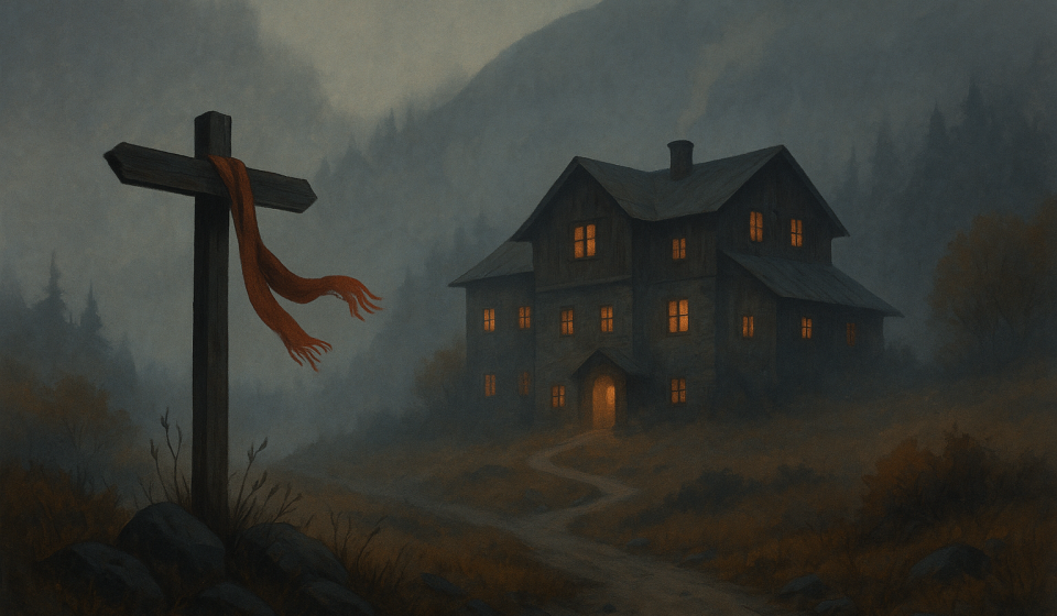 Der Wanderer, der nicht ankam – Illustration