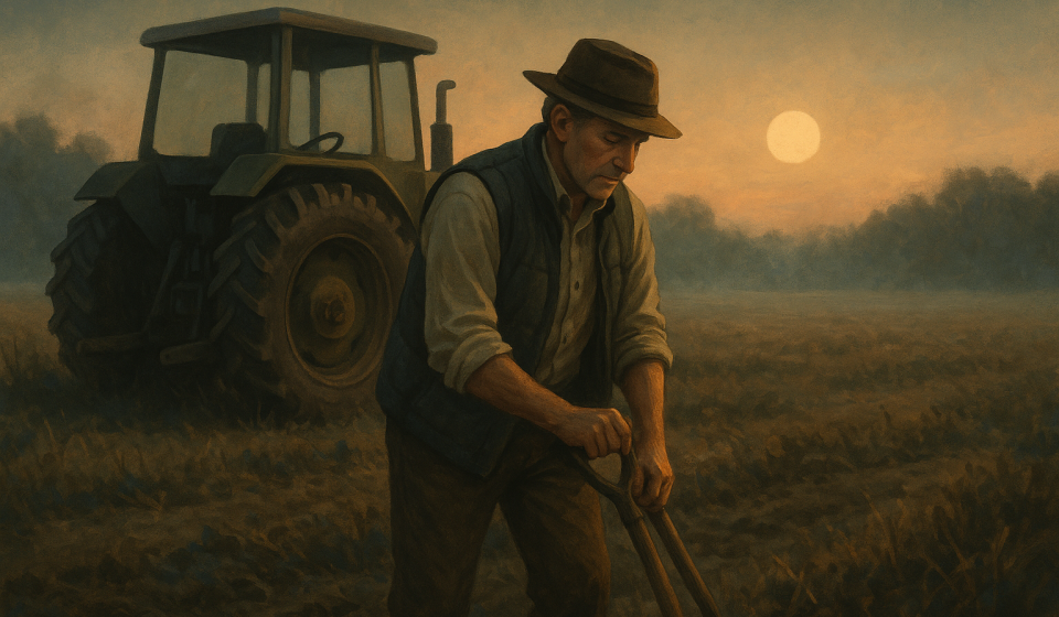Die Ernte einfahren – Illustration