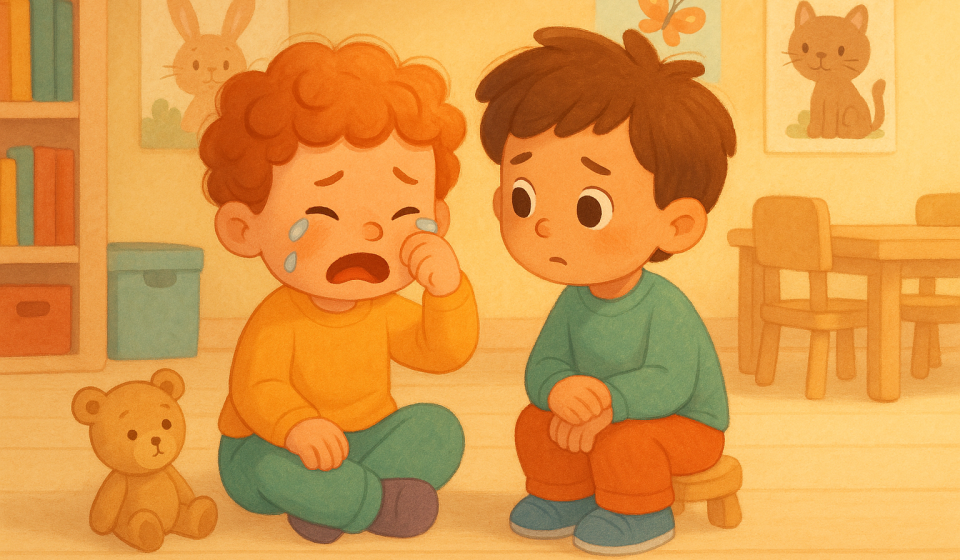Die Fee, die den ersten Frost verschlief – Illustration