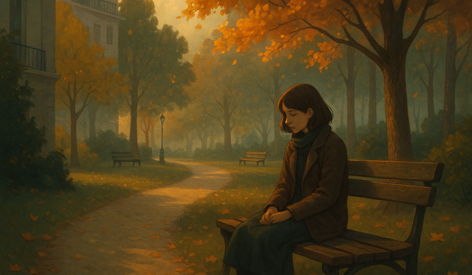 Die stille Woche nach dem Sommer – Illustration